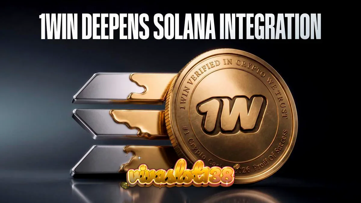 Antarmuka platform 1win yang menampilkan opsi deposit kripto terbaru dengan jaringan Solana.